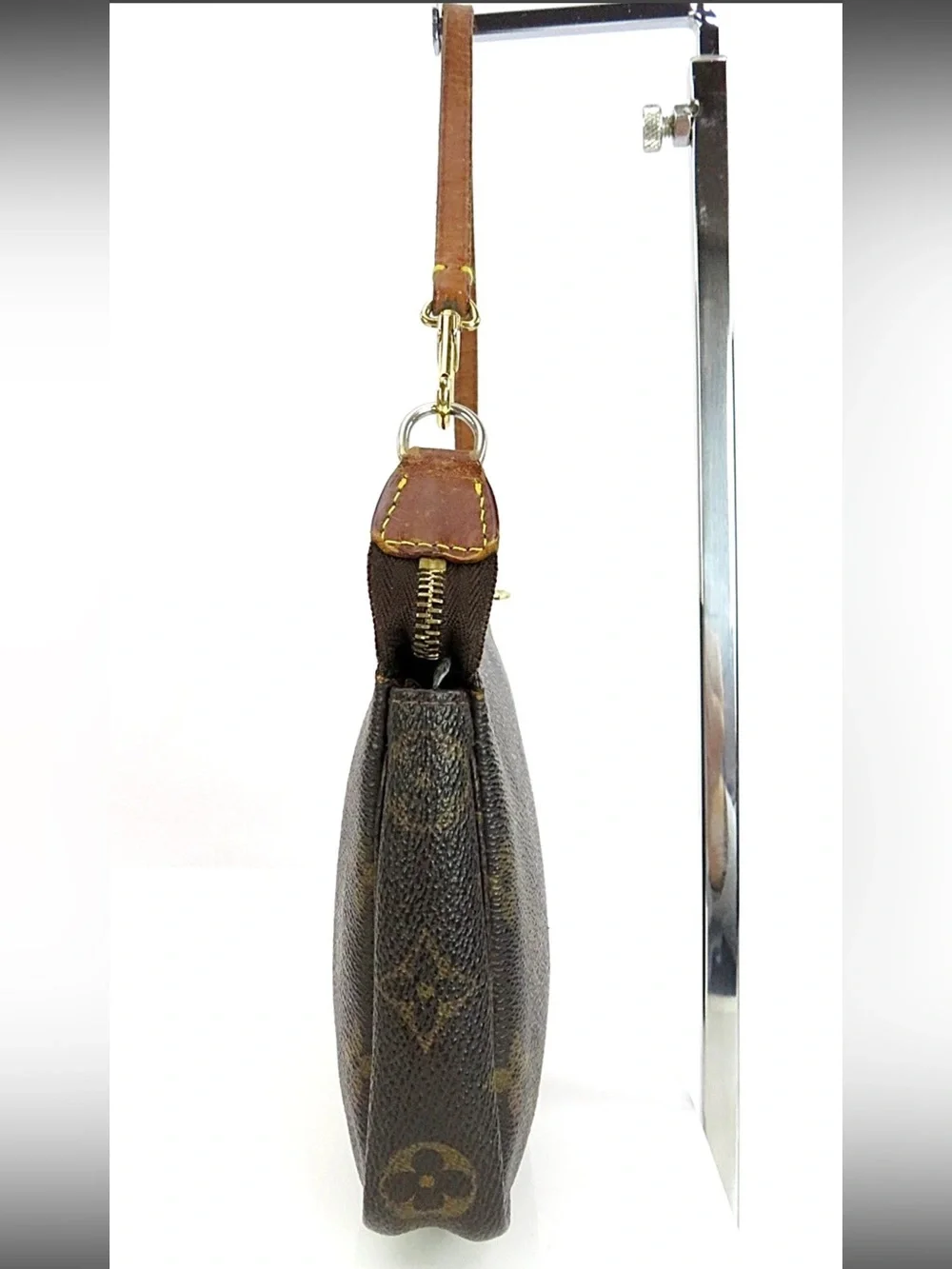 Louis Vuitton Brown Monogram Mini Shoulder Pochette